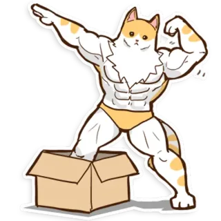 Chiffon the Cat (International) telegram stickers