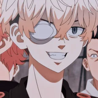 🍋 202023c4 Anime, Charakter, Manga, Illustration, Augenklappe, Porträt telegram sticker