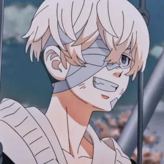 🍋 3fe2b5bc Anime, Manga, Verletzung, Verband, Charakter, Porträt, Kunst telegram sticker