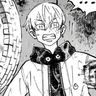 ☔️ f7358ca7 Anime, Manga, Con trai, Sốc, Lo lắng, Nhân vật telegram sticker