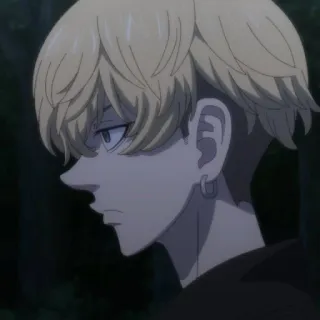 😠 837bc03c Anime, Charakter, Porträt, Blonde Haare telegram sticker