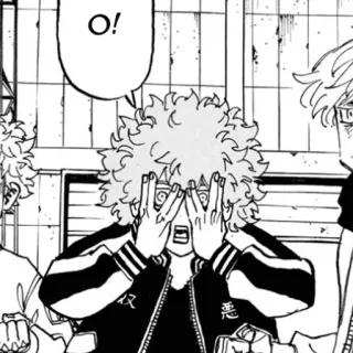 😮 9140b491 O! Anime, Manga, Personaggio, Sorpresa, Shock, Cartone animato telegram sticker