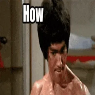 😤 992c1fe6 Bruce Lee How Kampfsport, Bruce Lee, Schauspieler, Filmstar, Kämpfer, Meme whatsapp sticker