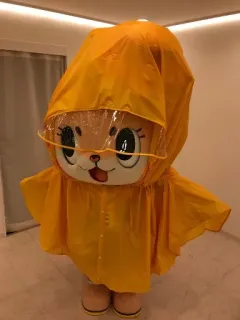 🐻 bbf2c9a1 マスコット, コスチューム, 動物, 黄色, かわいい, カワイイ telegram sticker