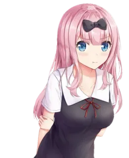 😠 f609f829 Chika Fujiwara Kaguya-sama: Love Is War Anime, Manga, Chika Fujiwara, Kaguya-sama, Kawaii, Mignon, Cheveux roses telegram sticker