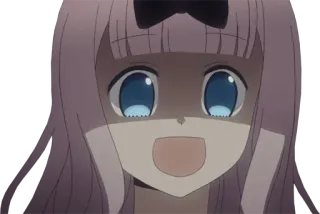 😏 48cb2a68 Chika Fujiwara Kaguya-sama: Love Is War Anime, Manga, Niedlich, Lustig, Ausdruck, Charakter, Chika Fujiwara telegram sticker