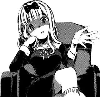 😈 88056519 Chika Fujiwara Kaguya-sama: Love Is War Anime, Manga, Charakter, Chika, Love is War, Kawaii telegram sticker