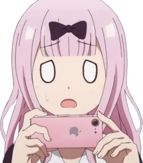 😒 b535b6d9 Chika Fujiwara Kaguya-sama: Love Is War Anime, Chika, Kaguya-sama, Kawaii, Niedlich, Chika Fujiwara telegram sticker