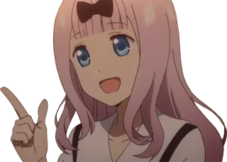 😃 b999f1ac Chika Fujiwara Kaguya-sama: Love Is War Anime, Süß, Chika Fujiwara, Kaguya-sama Love is War, Mädchen telegram sticker