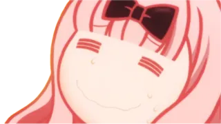 😗 494c6533 Chika Fujiwara Kaguya-sama: Love Is War anime, chika, kaguya-sama, śmieszne, manga, mem telegram sticker