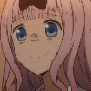 😱 5d002ccf Chika Fujiwara Kaguya-sama: Love Is War Anime, Chika Fujiwara, Kaguya-sama, Love is War, Fofo, Engraçado whatsapp sticker