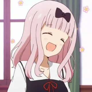 💌 58ee1d6b Chika Fujiwara Kaguya-sama: Love Is War Anime, Chika Fujiwara, Kaguya-sama Love is War, Fofo, Kawaii telegram sticker