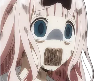 😨 287bfe75 Chika Fujiwara Kaguya-sama: Love Is War Anime, Chika Fujiwara, Kaguya-sama, Scioccata/o, Spaventata/o, Ragazza anime telegram sticker