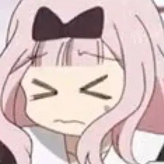 🤯 fe3229df Chika Fujiwara Kaguya-sama: Love Is War Anime, Chika, Fujiwara, Kaguya-sama, Love is War whatsapp sticker