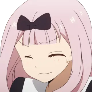 😑 413c4e4a Chika Fujiwara Kaguya-sama: Love Is War อนิเมะ, จิบิ, ผู้หญิง, น่ารัก, จิกะ, ฟูจิวาระ telegram sticker