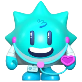 🩺 0c1ee6a4 docteur, stéthoscope, santé, dessin animé, médecine, médecin telegram sticker