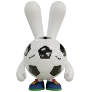 ⚽️ 13dd92eb CHIKO ROKЯ football, lapin, sport, football américain, mascotte telegram sticker