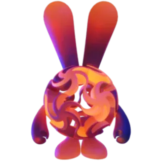 🟠 47945f63 Dessin animé, Personnage, Jouet, Art numérique, Fantasy telegram sticker