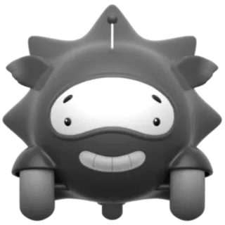 🚓 bde991f6 dessin animé, personnage, voiture, véhicule, mignon, illustration, autocollant telegram sticker