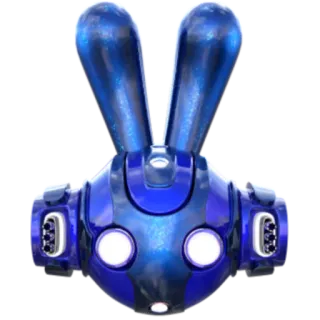 🚁 8dab8f17 Roboter, Hase, blau, Häschen, Künstliche Intelligenz, KI, Maschine telegram sticker