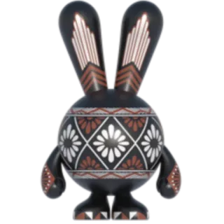 🇹🇴 8e7ae3bb Dunny, Hase, Spielzeug, Figur, Art Toy, Deko telegram sticker