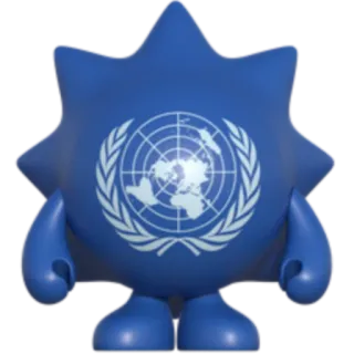 🌐 9c071855 Vereinte Nationen, Friedenssicherung, global, international, Organisation, UN, Welt telegram sticker
