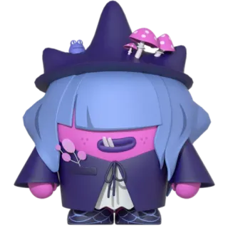🧙‍♀️ bf74e8bc Hexe, Magie, Fantasy, Figur, Cartoon, Halloween telegram sticker