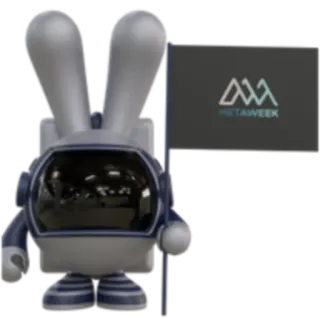 🥽 d5d8489b METAWEEK Roboter, futuristisch, Metaverse, Woche, Konferenz telegram sticker