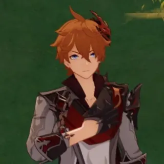 💫 1c3fc8f0 Tartaglia Genshin Impact anime, game, genshin impact, tartaglia, childe, character telegram sticker