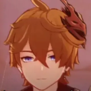 💫 5aaf0030 Tartaglia Genshin Impact anime, game character, tartaglia, genshin impact, anime boy telegram sticker