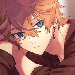 Tartaglia Childe by @stickerhut telegram stickers