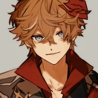 🙂 76f5df86 Tartaglia Genshin Impact tartaglia, genshin impact, anime, personage, videogame, fanart telegram sticker