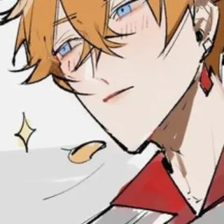 😬 f5c7db96 Tartaglia Genshin Impact Anime, Spel, Genshin Impact, Tartaglia, Childe, Rood haar, Blauwe ogen telegram sticker