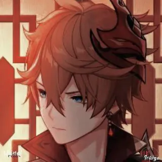 ✨ 18821eb3 Tartaglia Genshin Impact Anime, Videospiel, Charakter, Tartaglia, Genshin Impact whatsapp sticker