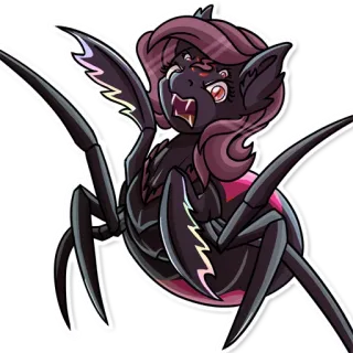 😡 9fca8095 spider, monster, creature, fantasy, horror telegram sticker