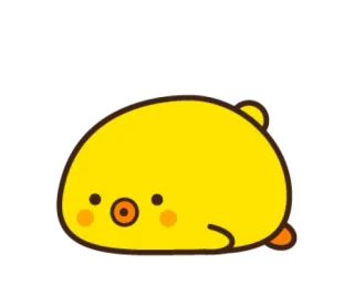 😣 3ab1183a bebek, lucu, kawaii, kuning, kartun, binatang, anak ayam whatsapp sticker
