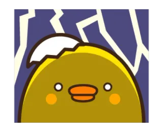 😰 aafda83e Ayam, Menetas, Telur, Lucu, Binatang, Kartun whatsapp sticker