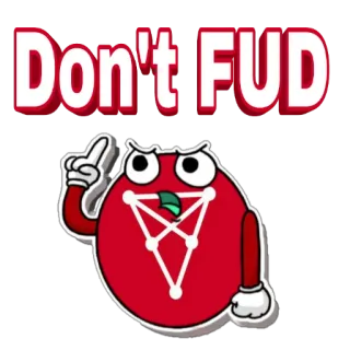 😤 b162f216 Don't FUD Meme, FUD, Crypto, Internetjargon telegram sticker