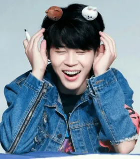 🦋 ef4ccaa8 Jimin kpop, cantante, artista, maschio, persona telegram sticker