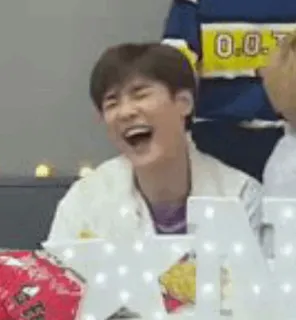 😂 b68166f0 lachen, glücklich, mann, lächeln, fröhlich, heiter telegram sticker