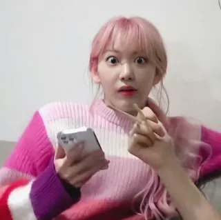 All we need is •IZONE• whatsapp stickers