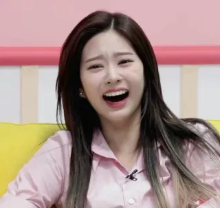 🤣 544d4bc9 女性, 女の子, アジア人, 韓国人, 泣く, 悲しい, 人, 表情 telegram sticker