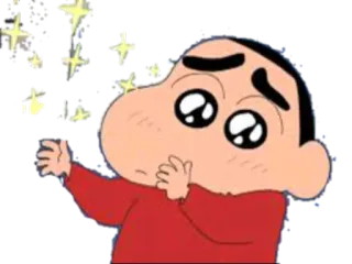 Shinchan by @neelst10 telegram stickers