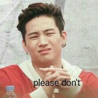 😒 253cf69e please don't Meme, Hài hước, Biểu cảm, Châu Á, Kpop, Làm ơn, Đừng telegram sticker