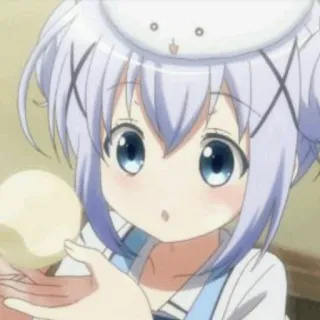 💜 40c817c2 Anime, Menina, Dedo do meio, Fofo, Desenho animado telegram sticker