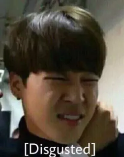 🙎 13785c76 Disgusted 厌恶, 反应, 面部表情, 表情包, 情绪 telegram sticker