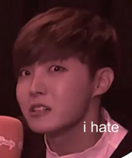 😡 18a9f610 i hate 表情包, 表情, 脸, 反应, 烦躁 telegram sticker