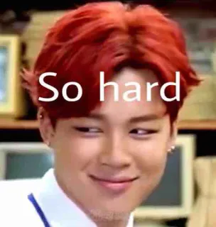 💪 595af229 So hard 梗, 搞笑, 网络迷因, 太难了 telegram sticker