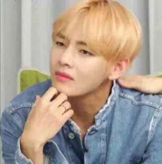 🙎 9806b5e2 V kpop, 歌手, v, bts telegram sticker