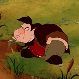 🥀 2de37c82 Lefou Beauty and the Beast Kartun, Disney, LeFou, Beauty and the Beast, Karakter telegram sticker